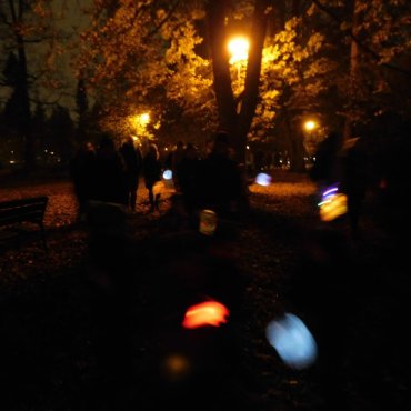 Lampionový průvod s broučky