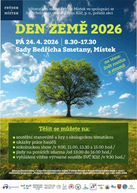 Den Země v Sadech B. Smetany