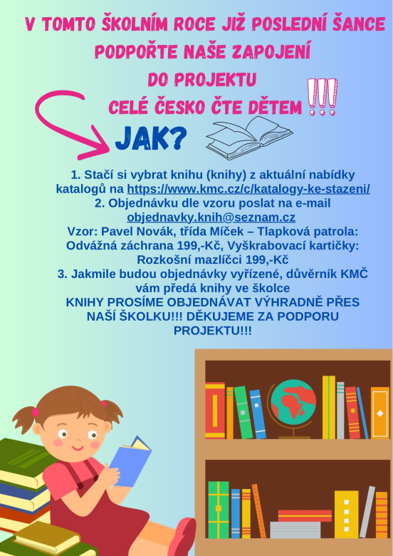 Podpořte naše zapojení do projektu CČČD!